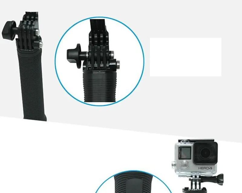 Штатив монопод для камеры Gopro Hero 7/6/5/4/3/3 +/2/1 Xiaomi Xiaoyi SJCAM|tripod monopod|monopod 3 way3-way grip |