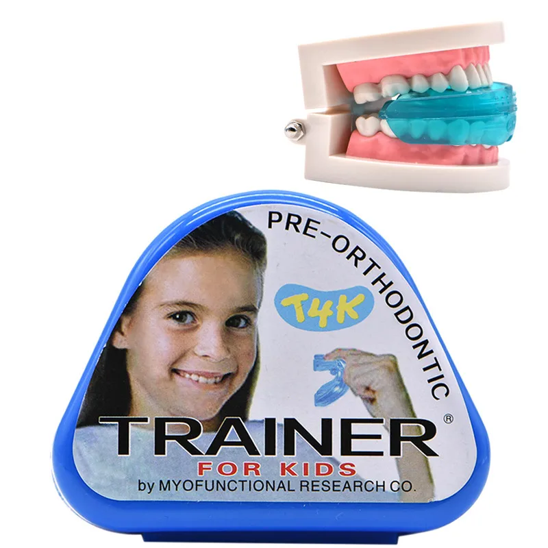 

1pc Children Dental Tooth Orthodontic Appliance Trainer Kids Alignment Braces Mouthpieces for Teeth Straight Tooth Care