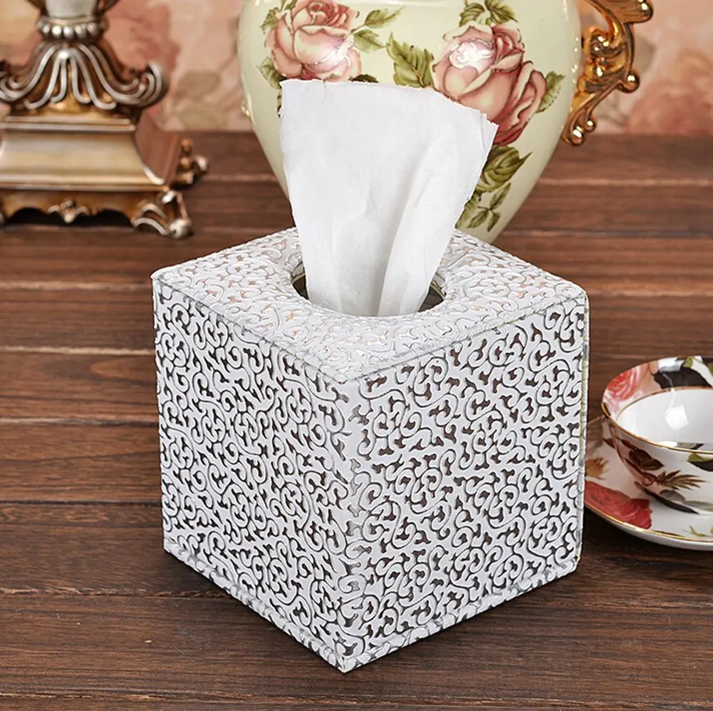 

2018 New Fashion High Quality square Waterproof Plastic Toilet Toilet Paper Holder Large Cartons Towel Rack Broader Tissue Box