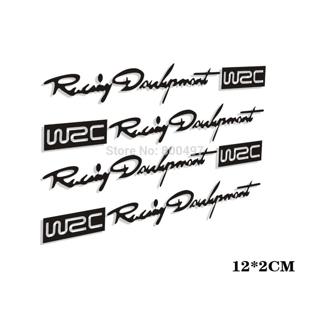 4 x Car Styling Fashion Creative Auto Decorative Decals World Racing Development WRC Car Door Handle Vinyl Car Body Decals 4 x Car Styling Fashion Creative Auto Decorative Decals World Racing Development WRC Car Door Handle Vinyl Car Body Decals