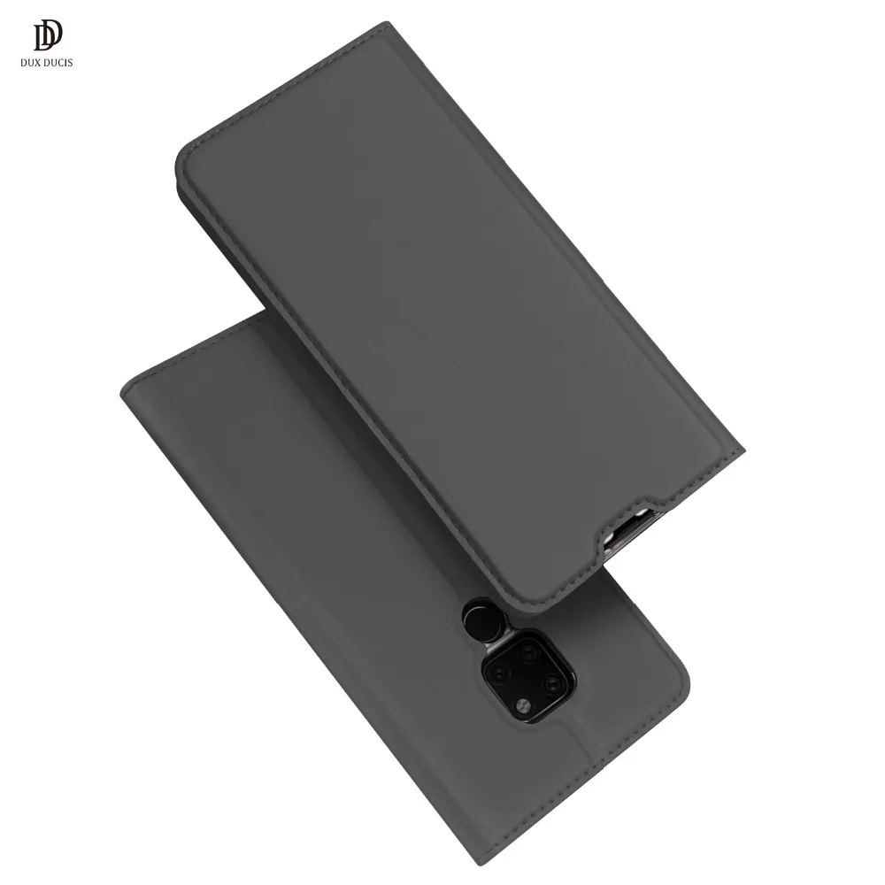 DUX DUCIS кожаный флип-чехол для huawei mate 20 Магнитный кошелек Capas бизнес-Книга чехол