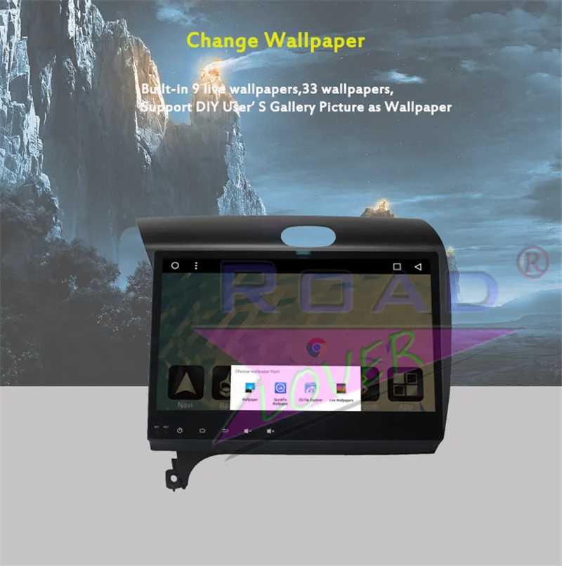 Best Roadlover Android 8.1 Car Multimedia Autoradio Player For KIA K3 2013 2014 2015 2016 Stereo GPS Navigation Magnitol 2 Din NO DVD 20