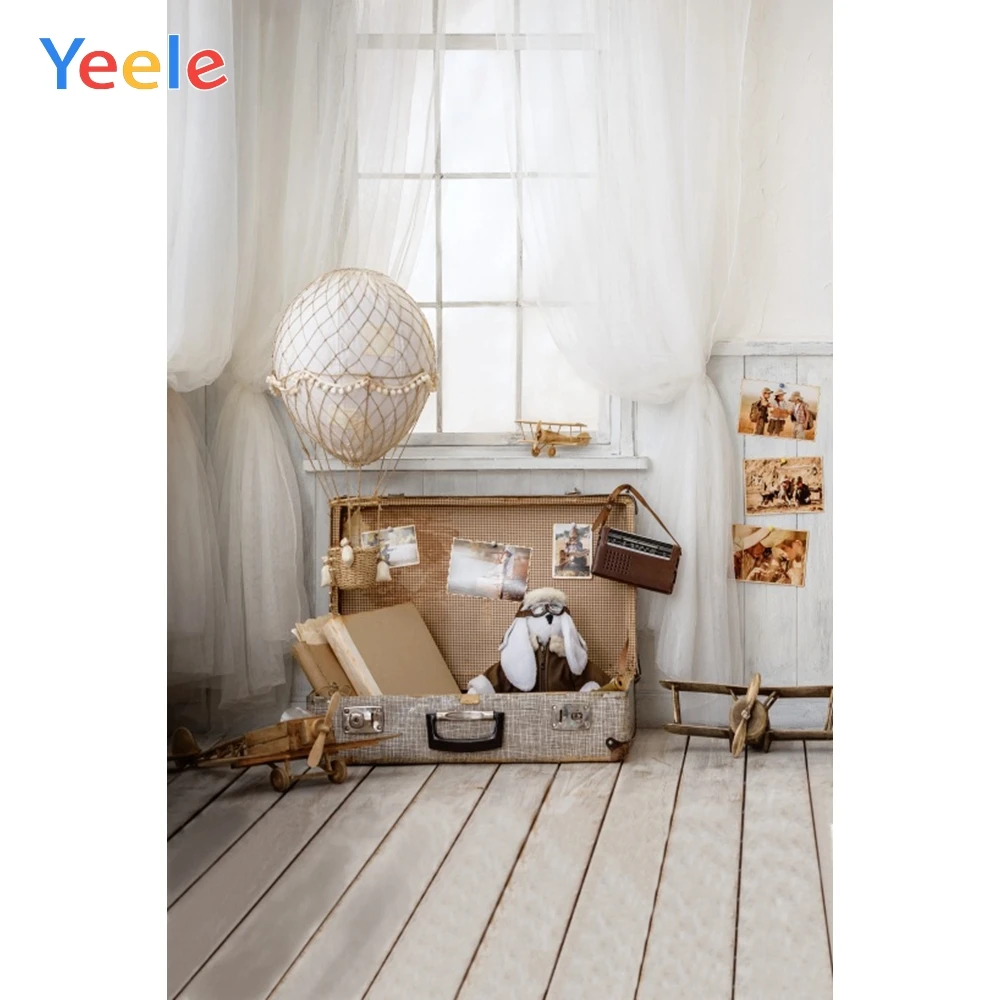 

Yeele Curtain Window Luggage Box Models Baby Room Photography Backgrounds Customized Photographic Backdrops For Photo Studio