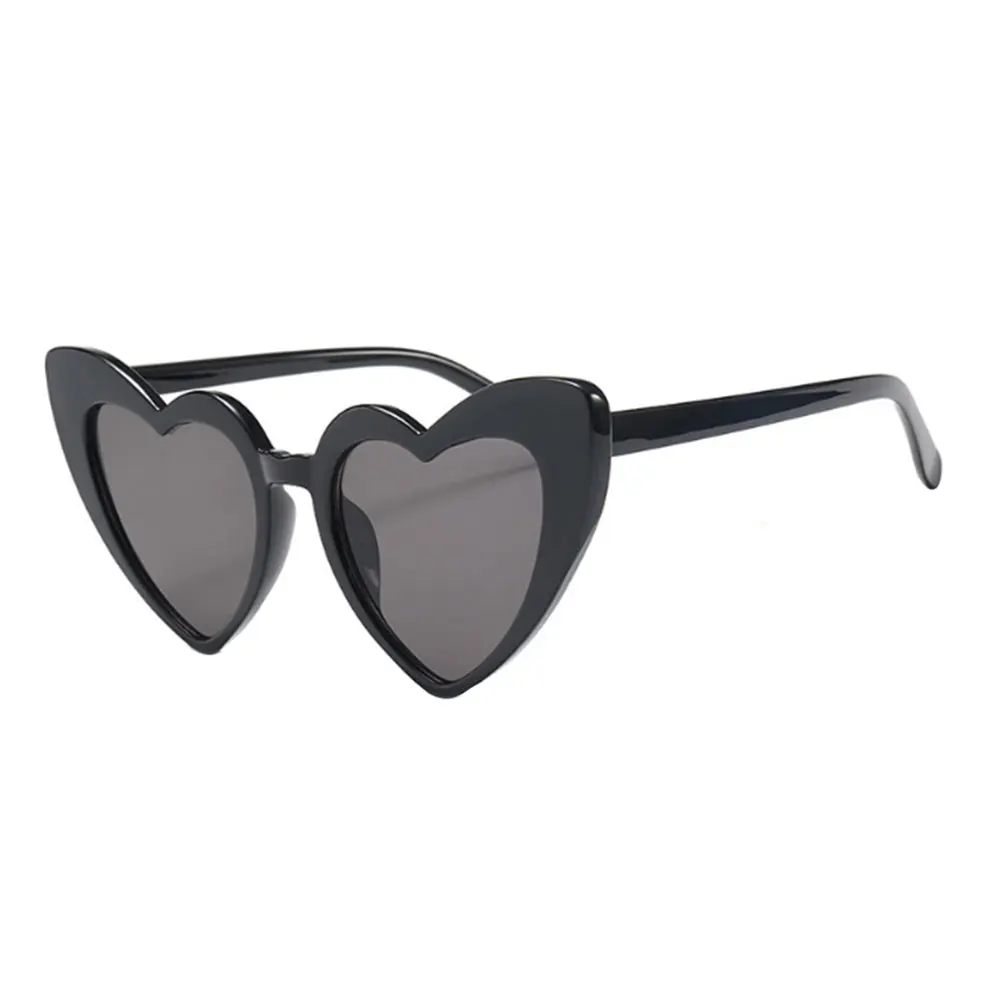 

Eyewear Glasses Moder Heart Shape Sunglasses Sunscreen Plastic Cat Eye Beautiful