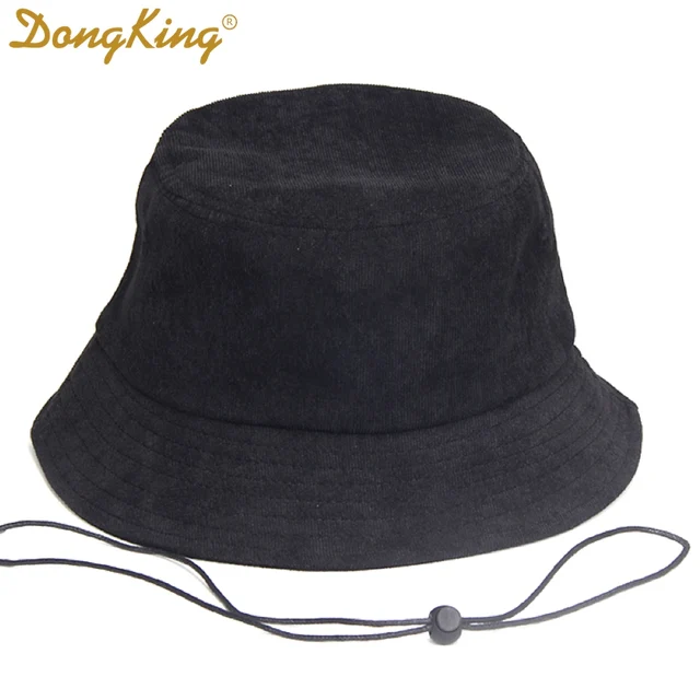 Bucket Hats Windproof String Hat 