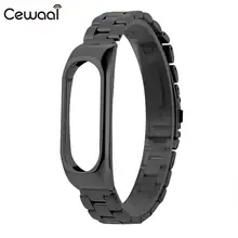 Ультра тонкий ремешок из нержавеющей стали Сменные вставки для Xiaomi Mi Band 2