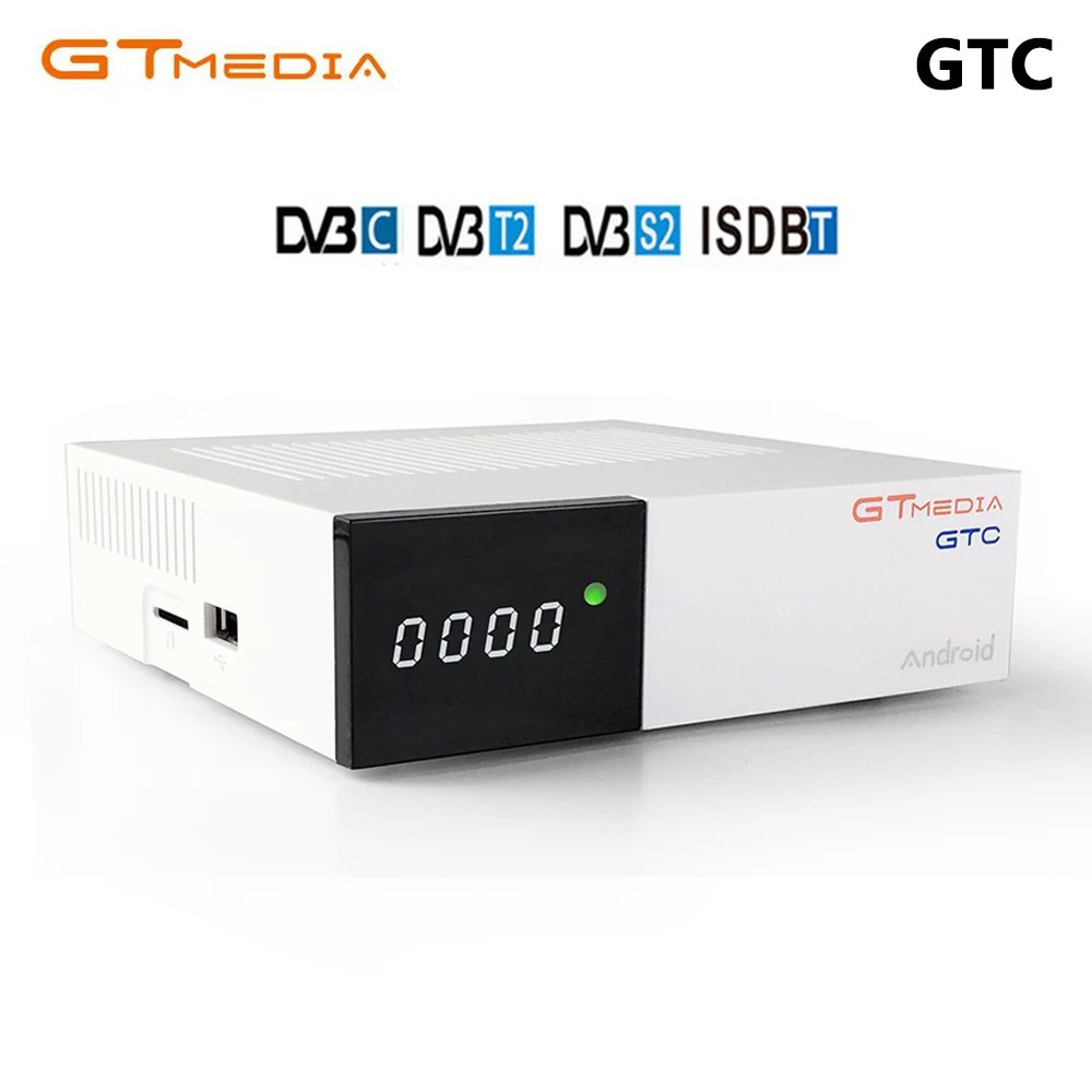 

Gtmedia GT Satellite Receiver DVB-S2 Biss VU Cccam Receptor DVB-C Tuner DVB-T2 4K lines cccam Android tv box BT4.0 PK freesat v8