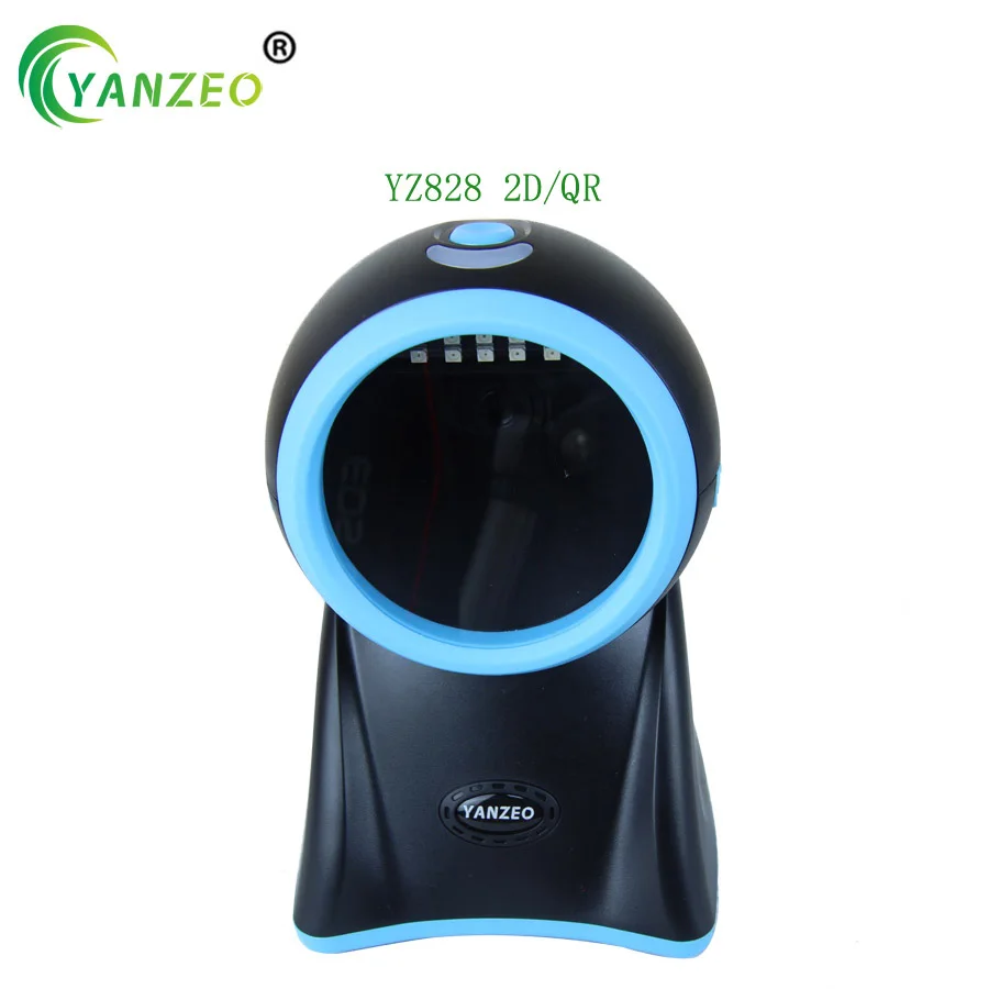 Yanzeo YZ828 QR احادي الباركود ماسحة و YS818 1D مسطحة سطح المكتب الباركود قارئ ل نظام POS الضمان 1 سنة