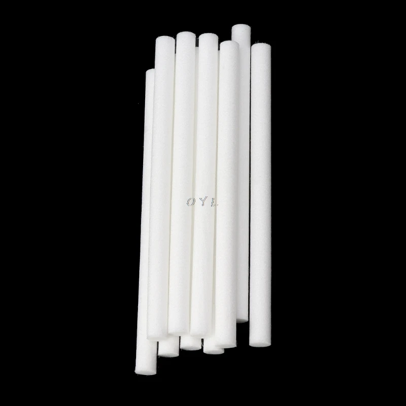 10Pcs Humidifiers Filters Cotton Swab Replacement for USB Humidifier Accessories Aroma Diffuser Cotton Sticks 8mmx130mm