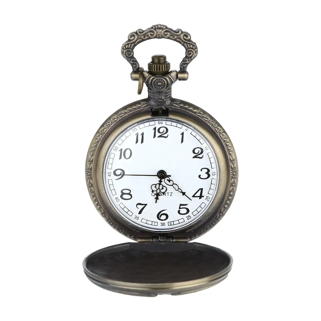 Модные Винтажные часы с индивидуальным рисунком стимпанк винтажные кварцевые часы с римскими цифрами карманные часы Montre часы Relogio мужские часы Reloj