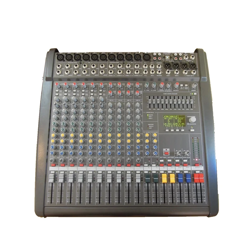 

Power Mate Digital Mixer 1000-3 10-way/1600 16-way power with amplifier Mixer effect Group 4 double effect with amplifier 2X1000