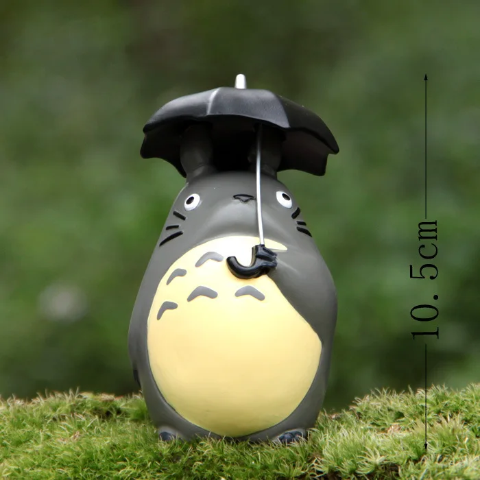 

Hand Umbrella Totoro DIY Doll Animiation Action Figure Kids Toys Gift Miniature Model Doll House car ornaments