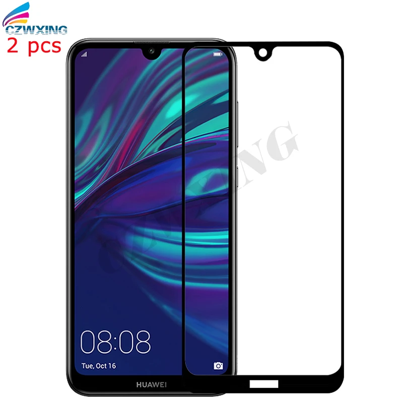 Закаленное стекло для huawei Y7 2019 закаленное Prime Pro DUB-LX1 защита экрана | Мобильные