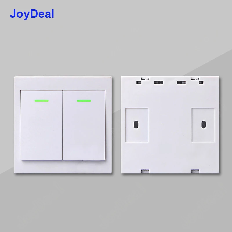 86 Wall Panel 2CH Wireless RF Remote Control Switch