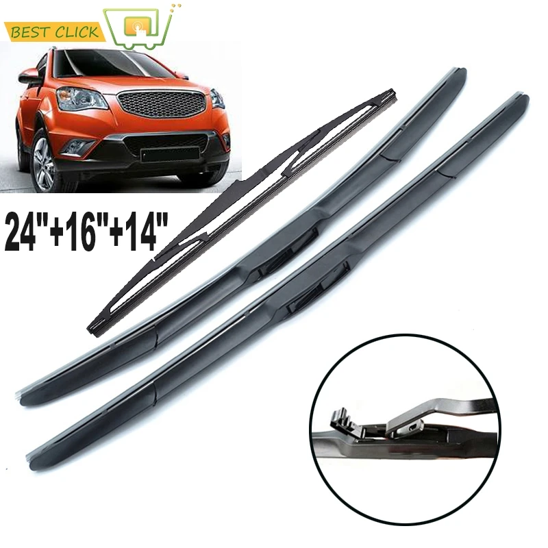 Ssangyong Korando 2012-on rear wiper blade 14/" quality direct replacement