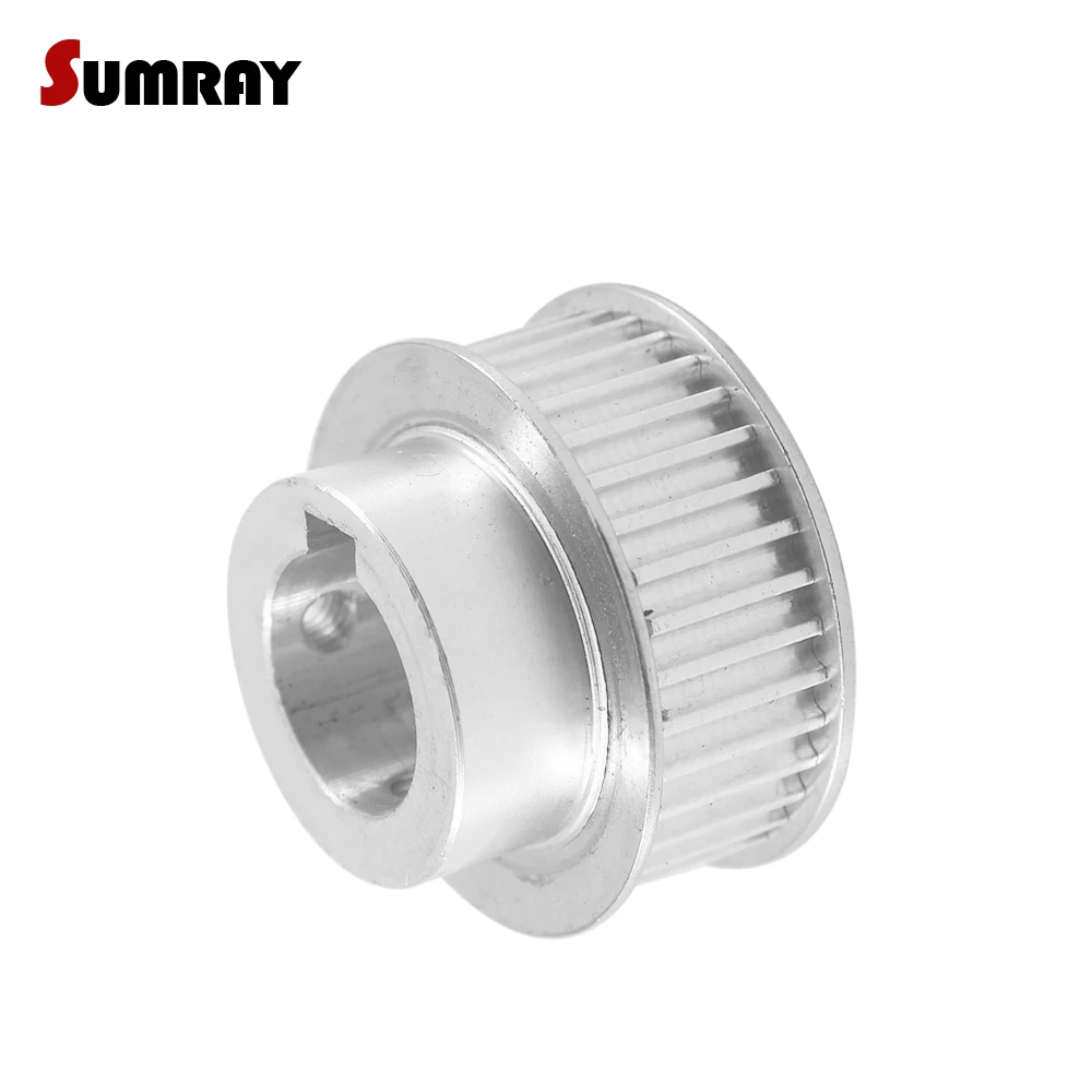 SUMRAY 3M 38T Keyway Timing Pulley 8/10/12/12.7/14/15/16/17mm bore