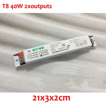 

NEW 1Pc 220-240V AC 40W T8 Two Outputs Wide Voltage T8 Electronic Ballast Fluorescent Lamp Ballasts 50/60HZ