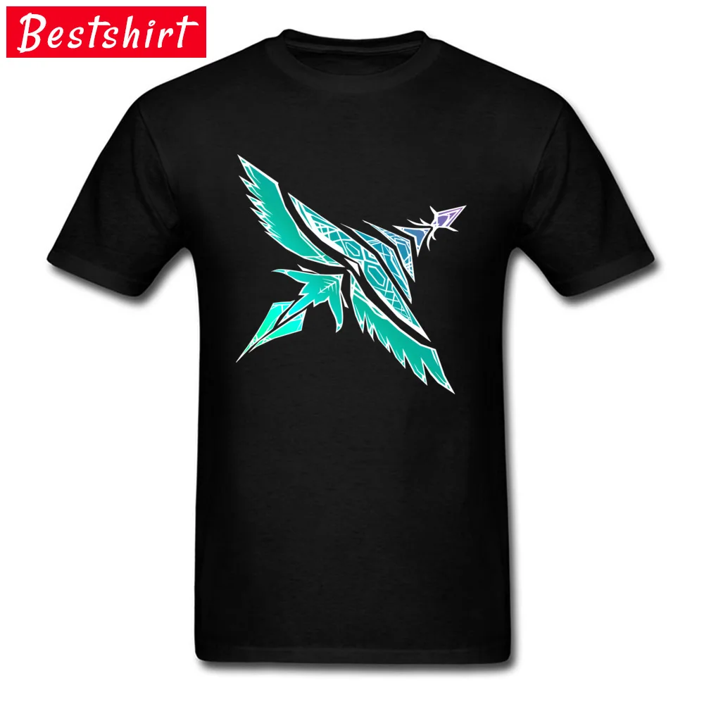 Tops T Shirt Sweatshirts Gradient Bird Pattern Thanksgiving Day Short Sleeve Cotton O Neck Men's T Shirt Europe 2018 Fashion Gradient Bird Pattern black