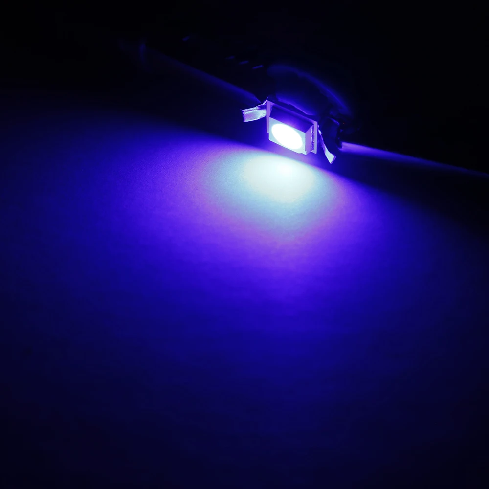 10 шт. B8.5D 509T B8.5 5050 Led 1 SMD T5 лампы Автомобильный датчик скорости лампочка приборной