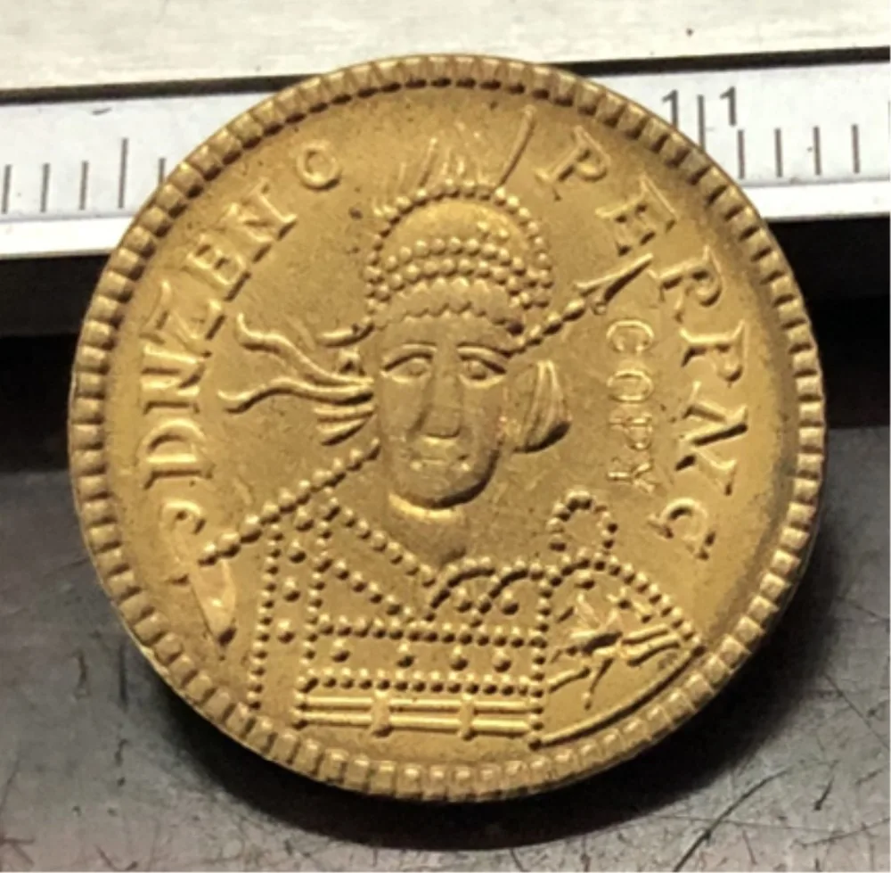 

490 Years Ostrogothic Kingdom 1 Solidus-Thoderic / In the name of Zeno Copy Coin