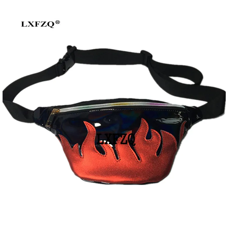 

NEW waist pack brand waist bag Matte material fanny pack Laser purse translucent reflective chest waist bag bag belt fanny pack