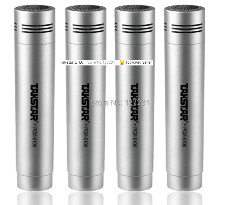 4pcs Takstar Pcm 6100 Pcm6000 Musical Instrument Condenser Microphone For Bass Saxe Piano Interview Recording Live Performance Microphones Cheap Microphone Cablemicrophone Vintage Aliexpress