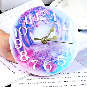 

Arabic Numerals Silicone DIY Jewelry Mold Pendant Watch Clock Shaped Fondant Cake L S size