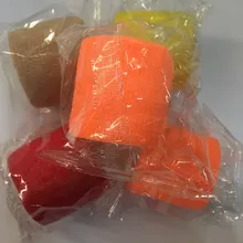 Одноразовый самоклеящийся эластичный бандаж для ручки с затяжкой трубки татуировки аксессуары случайный цвет