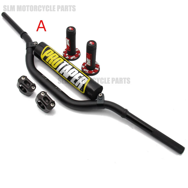 Руль для PRO Taper Pack Bar, 825 мм, рукоятка, накладки для ручек, Pit Pro Racing, Dirt Pit Bike, Мотоцикл с ЧПУ, 28 мм, адаптер