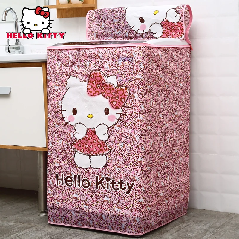 Hello kitty пылезащитный чехол для холодильника Ванная комната Стиральная машина пылезащитный чехол Бытовая крышка устройства сумка для хранения дома