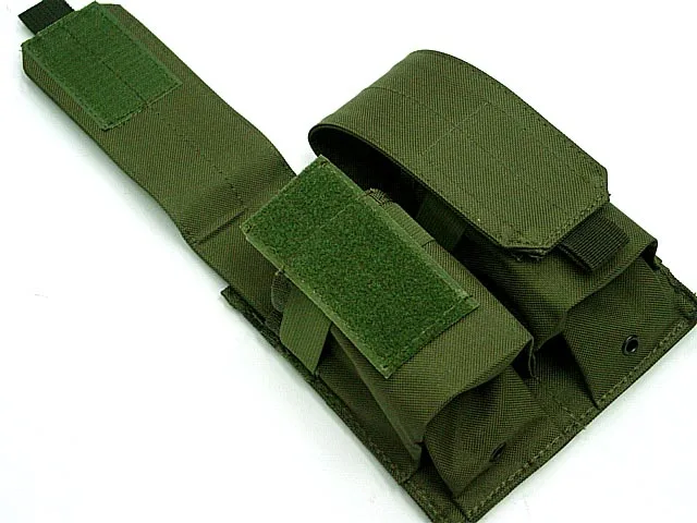 OD Тактический M4 двойной подсумок Военная Униформа Airsoft Wargame патроны Клип держатель Охота аксессуар ACU Армейский зеленый mutiple камуфляж - Цвет: OD