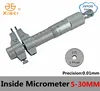 XIBEI Inside Micrometer 5-30mm/0.01 Caliper Internal Micrometers Carbide Measuring Tools ► Photo 2/6