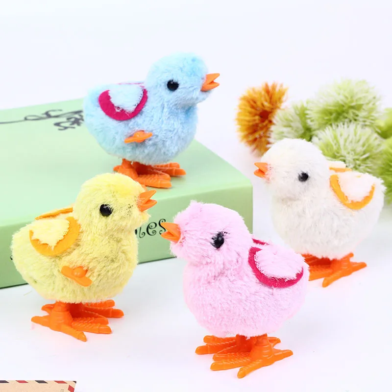 Cute cartoon animals, clockwork toys, baby crawling chicks, chicks, babies, wind, uptoy, education, classic children
