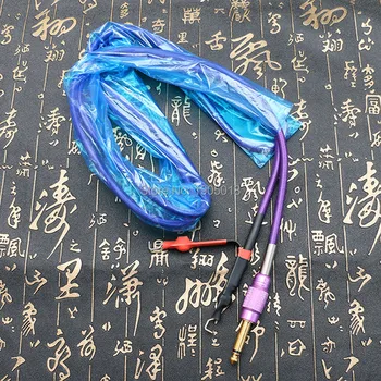 

100pcs Blue Tattoo Clip Cord Sleeves Bags Disposable Supplies Covers Bags For Tattoo Machine Tattoo Accessories Permanent Makeup