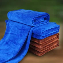 1 шт. полотенца для мытья машины мыть уход, полировка плюша микрофибры стирка, Сушка Полотенце сильный толстый плюш полиэфирное волокно Ткань для очистки