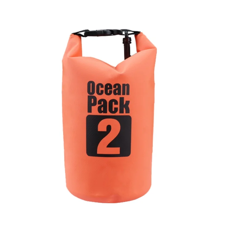 Открытый 2L, 3L, 5L, Сверхлегкий сухой мешок для серфинга Водонепроницаемый сухой мешок с буквенным принтом Пляжная сумка для Pakcage пвх лодка Дайвинг Складная nznx - Цвет: Темный хаки