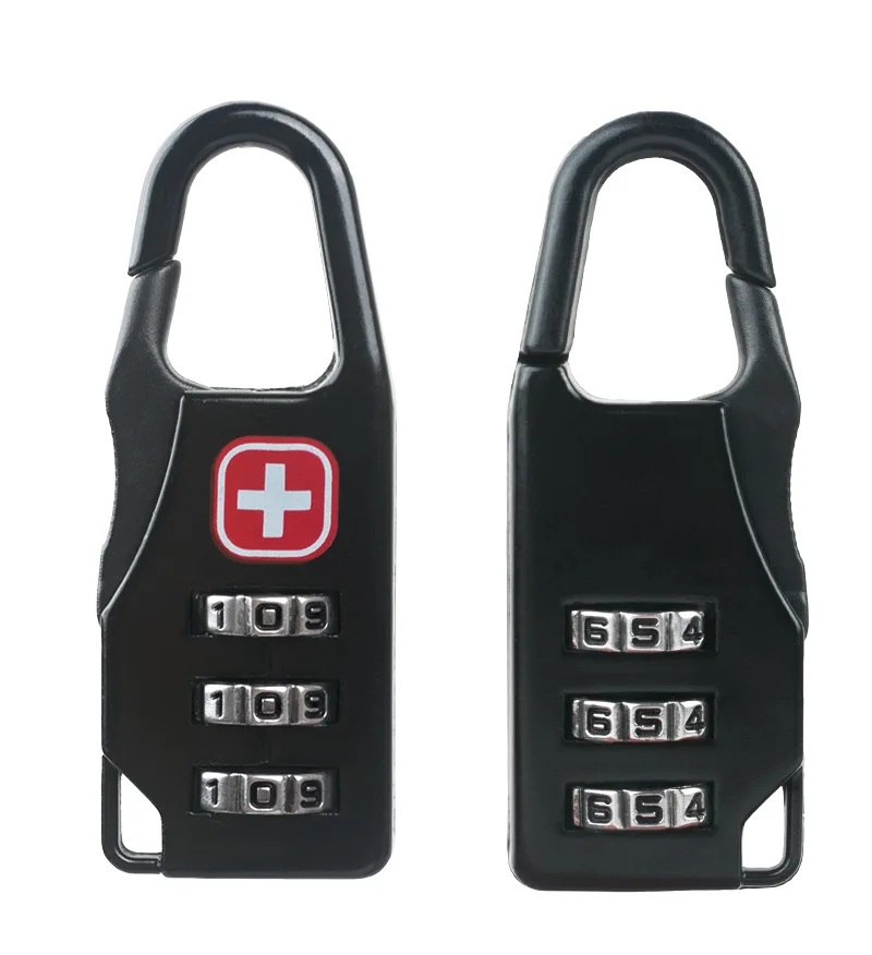 

Mini Lock Padlock Outdoor Portable Alloy Travel Luggage Zipper Backpack Handbag Safe Anti-theft Combination Code Number Lock