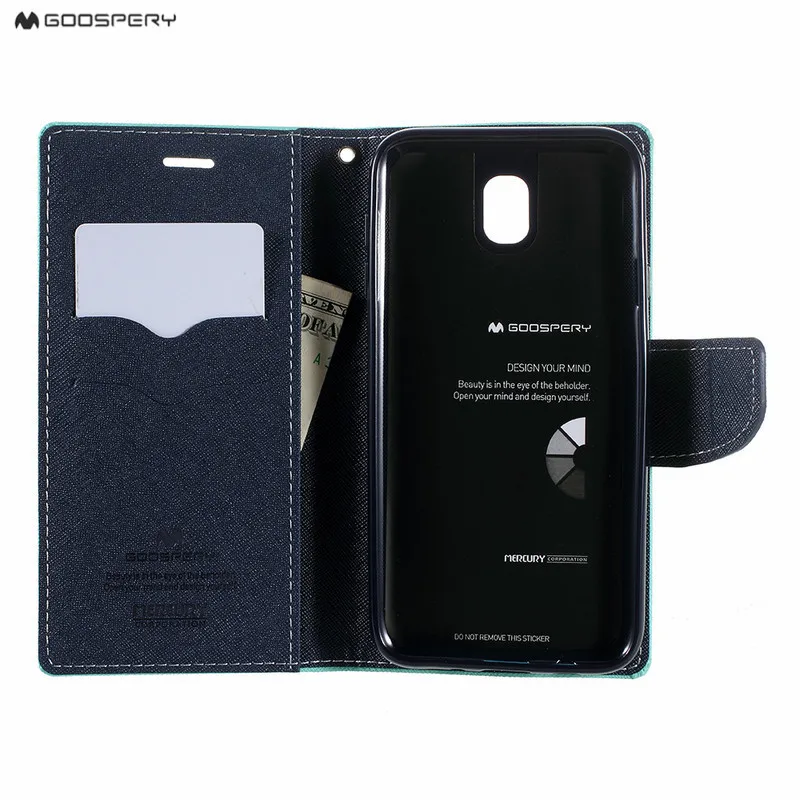 Mercury Goospery для Samsung J330 j530 j730 Необычные Дневник телефон чехол Бумажник кожаный чехол для Samsung Galaxy J3 J5 J7 EU