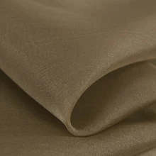 LEO& LIN высокое качество Одноцветный шелк шифрование органза Пряжа Ткань платье свадебная одежда ручной работы платье