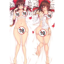 Аниме JK по низкой цене в стиле героя аниме рейму Хакурей «TouHou Project» в мультипликационном стиле для девочек 18R Dakimakura тело наволочка чехол скольжения Hug обнимающаяся Подушка Чехол