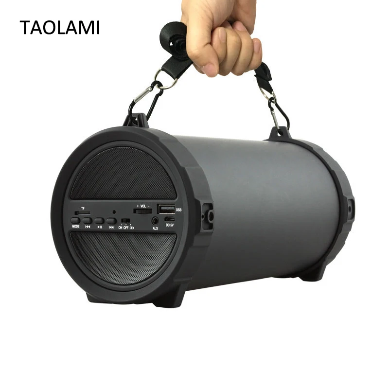 

10W Subwoofer Bluetooth Speaker Outdoor Portable Wireless Speakers Stereo Louadspeaker 2000mAh Power Bank Radio FM Mp3 player