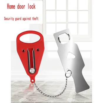 

Portable Hotel Door Lock Locks Self-Defense Door Stop Travel Travel Accommodation Door Stopper Door Lock