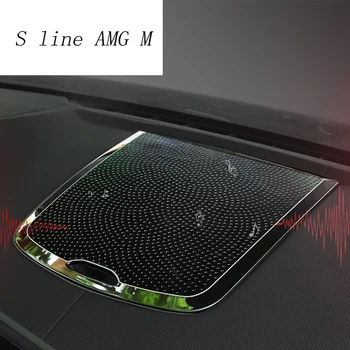 

Car styling For BMW X3 G01 dashboard Central Console Speaker Audio Cover Sticker decoration frame Trim Interior Auto Accessories