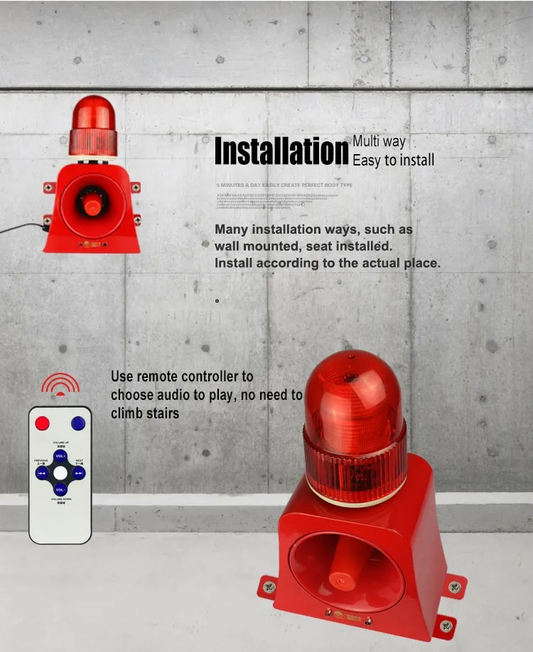strobe light alarm (10)