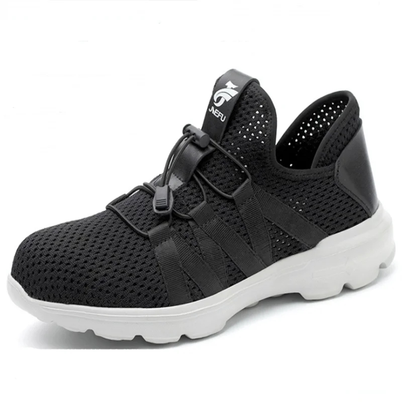 

Unisex New Breathable Safety Shoes Men's Lightweight Spring Anti-smashing Piercing Work Shoes Mesh Sneakers Women Shoes