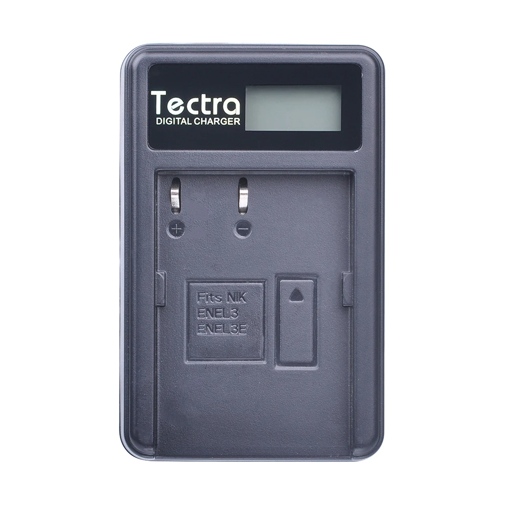 Tectra 1 шт. 1800 мАч EN EL3e ENEL3e Аккумулятор для цифровой камеры + зарядное устройство USB с