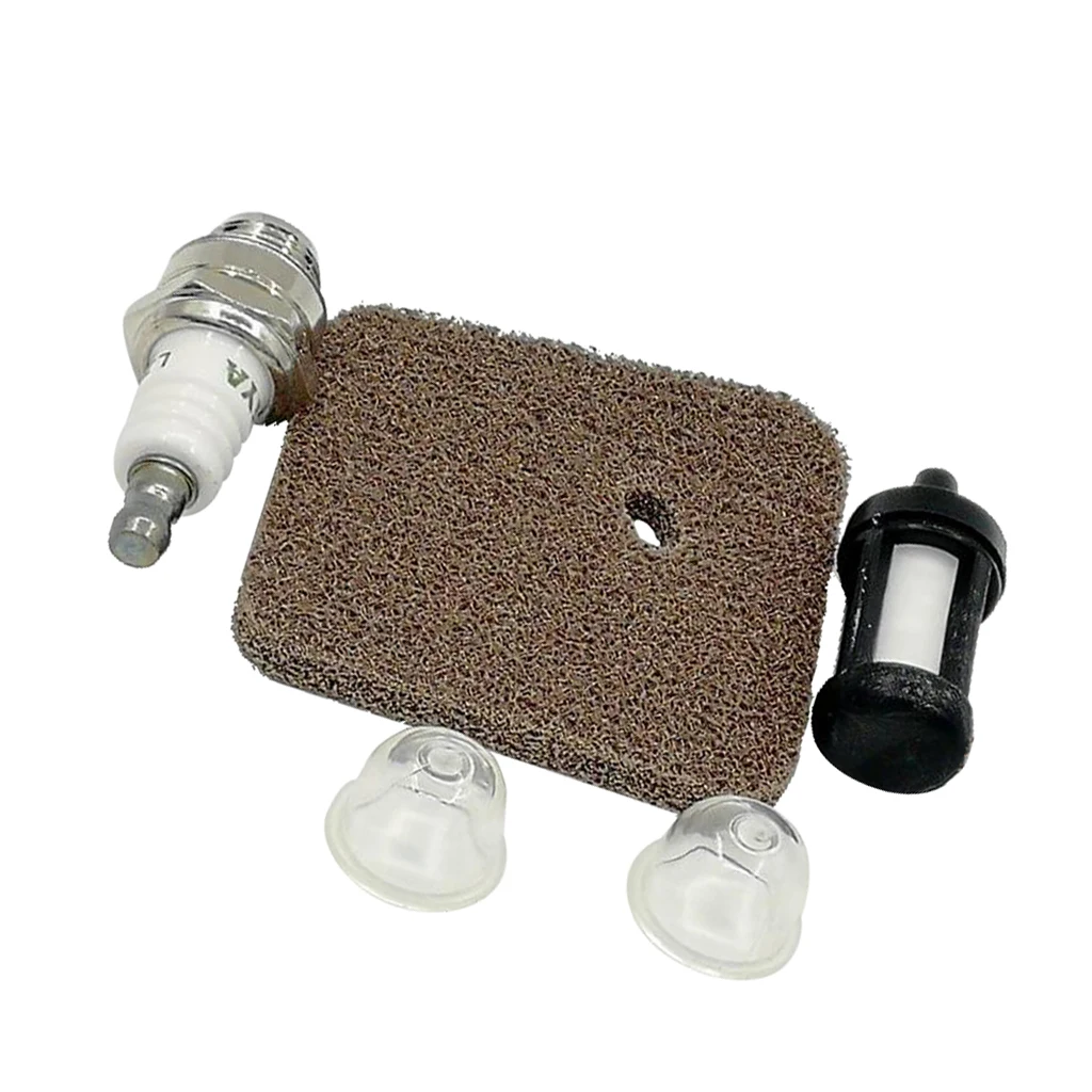 Air Fuel Filter Spark Plug Kit for  FS38 FS45 FS46 FS55 HS45 FC55 KM55 Primer Bulb Gasket Spark Plug  