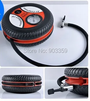 

2015 Hot Sell DC12V Mini Tyre Inflator Car Air Compressor Car Auto Portable Pump Adapter TZBL-12VBX-18R