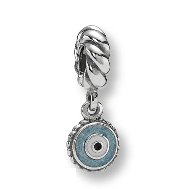 New Arrival Fits Pandora Charms Bracelet 925 Sterling Silver Evil Eye