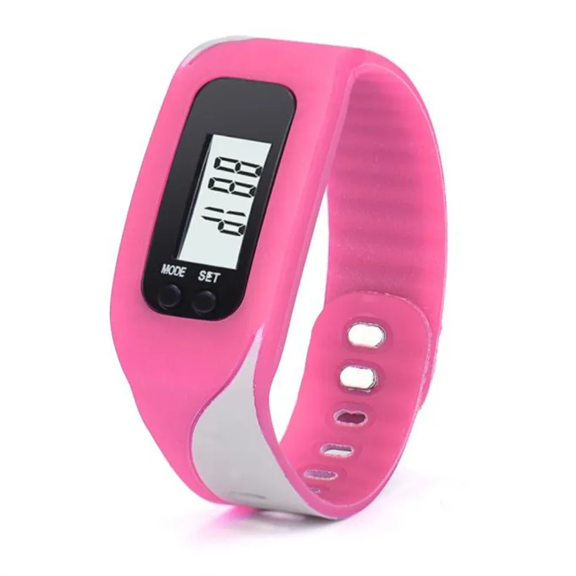 2018 High Quality Fashion Digital LCD Pedometer Run Step Walking Distance Calorie Counter Watch Bracelet relogio masculino | Наручные